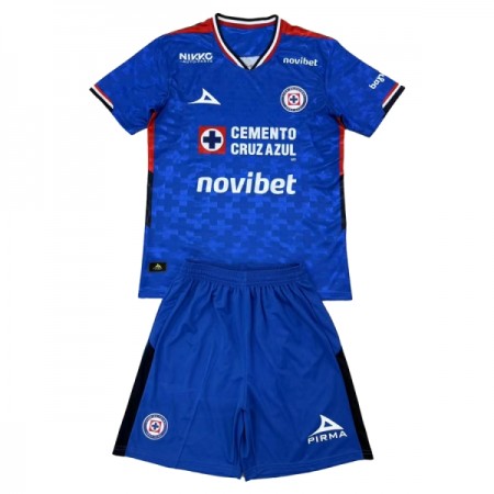 Tenue Enfant Cruz Azul Domicile 2025-26 (+ Short) Tenue Enfant Cruz Azul Domicile 2025-26 (+ Short)